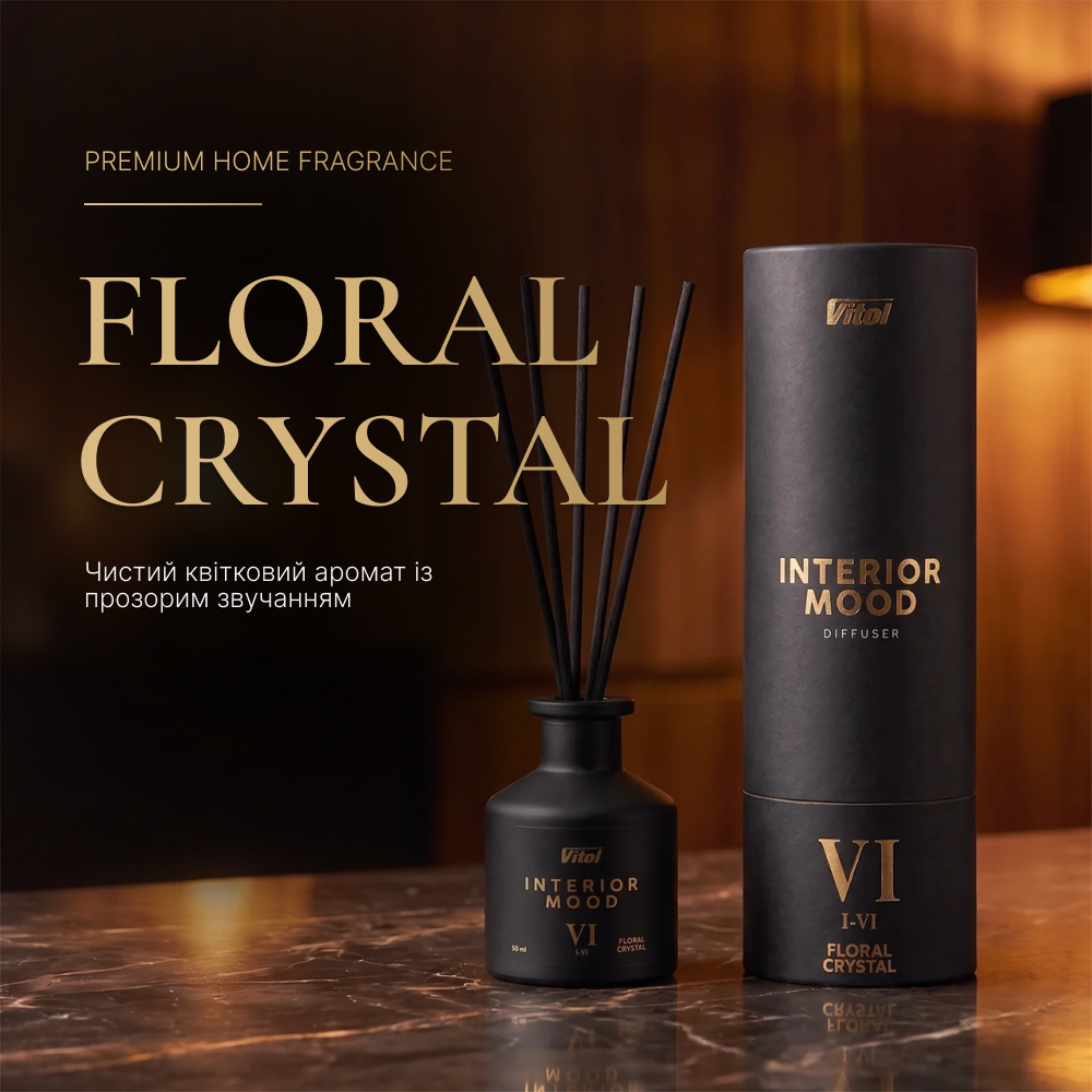 ������������ VITOL Interior Mood Floral Crystal VI 50�� V23016