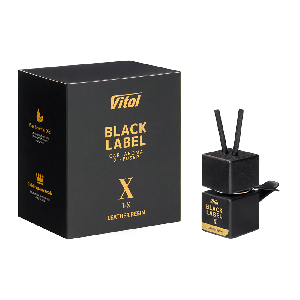 �������� ������ VITOL Black Label Leather Resin X 8�� V2304010