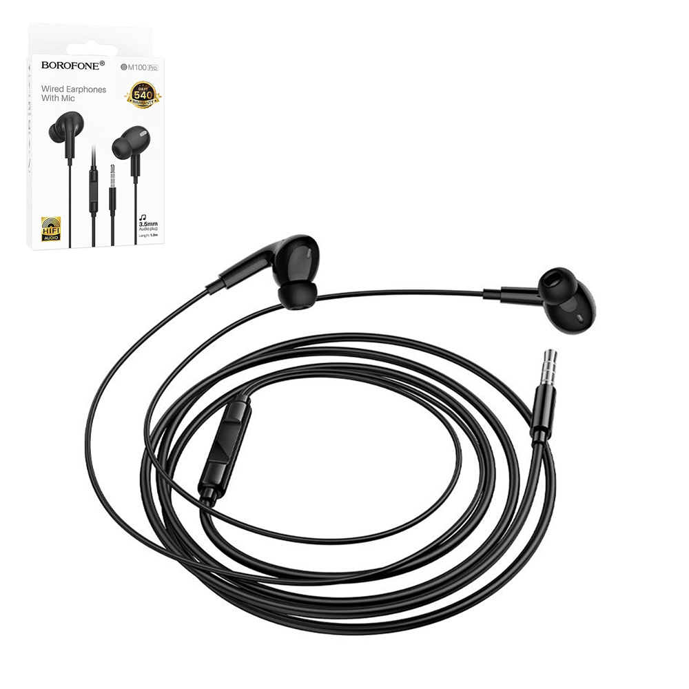 ��������� BOROFONE BM100BK Pro � ���������, 3.5��, 1� Black