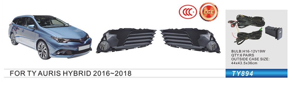 ���� ���. ������ Toyota Auris Hybrid 2016-18/TY894A/H11-12V55W/e�.��������