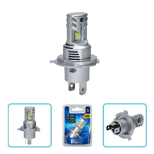 ����� VITOL LV1-H4/LED-chips 3570 CSP/9-18v/35w/3000Lm/6000K