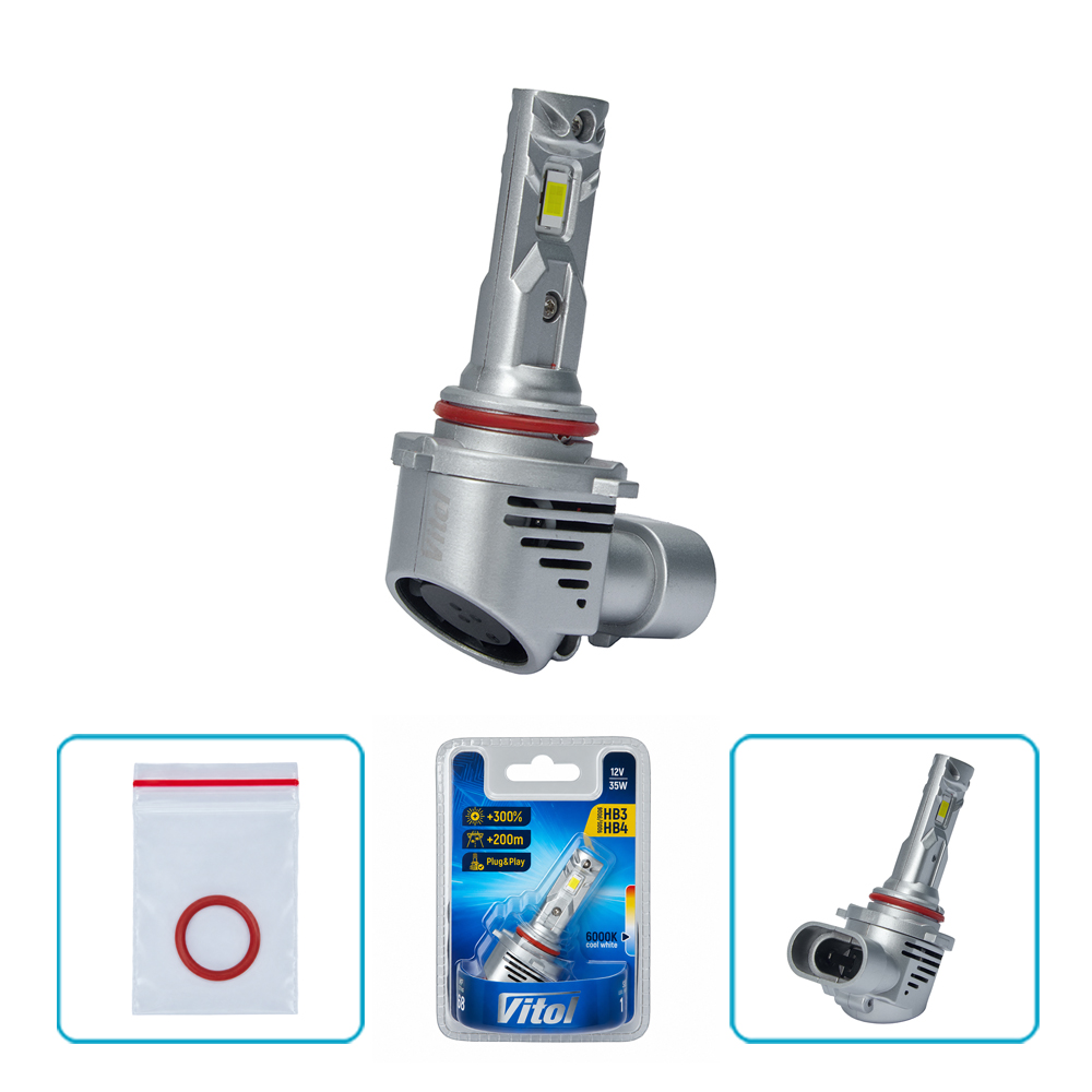 ����� VITOL LV1-HB3/HB4 /LED-chips 3570 CSP/9-18v/35w/3000Lm/6000K