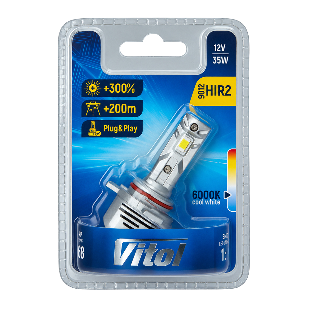 ����� VITOL LV1-HIR2/LED-chips 3570 CSP/9-18v/35w/3000Lm/6000K