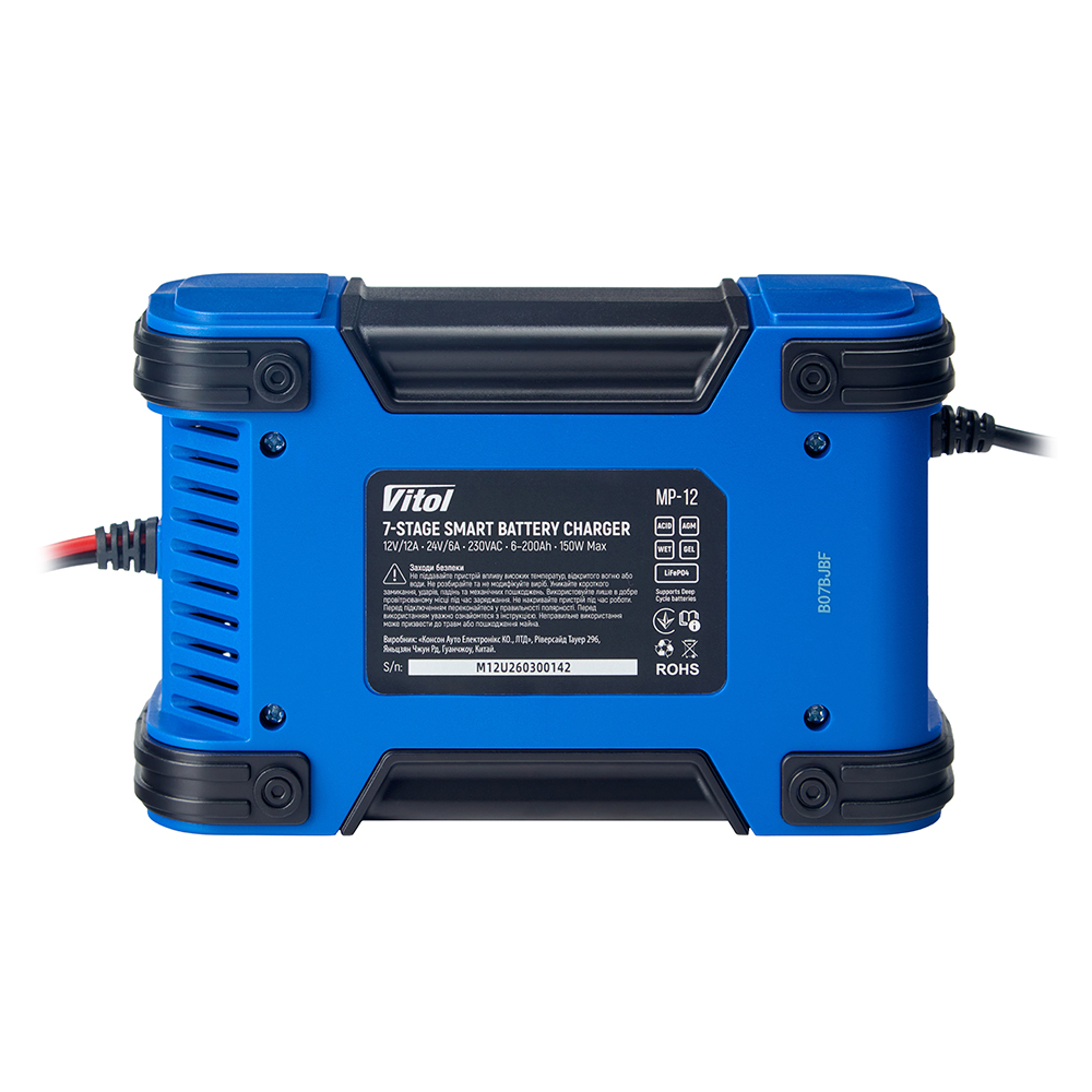 �������� ������� "ViTOL" MP-12 12V-12A/24V-6A/6-200AHR/LCD/I���������