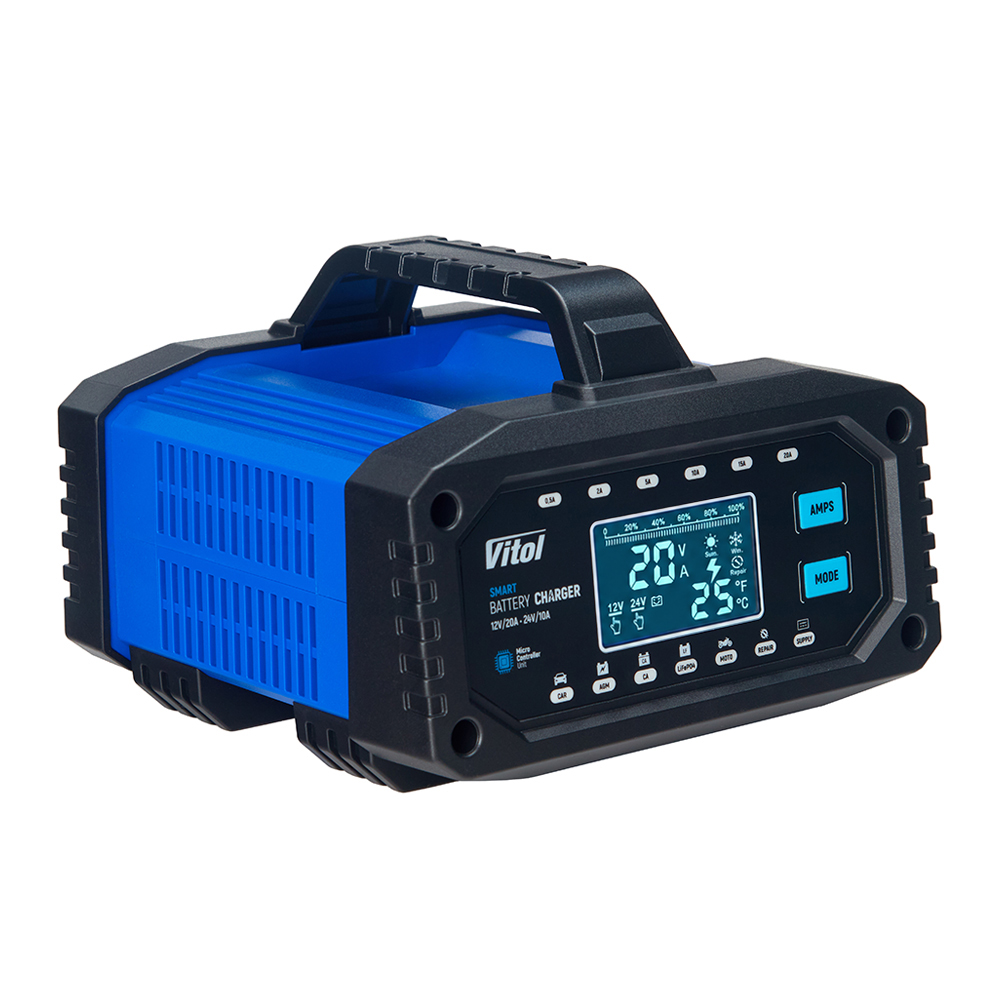 �������� ������� "ViTOL" MP-20 12V-20A/24V-10A/4-300AHR/LCD/I���������