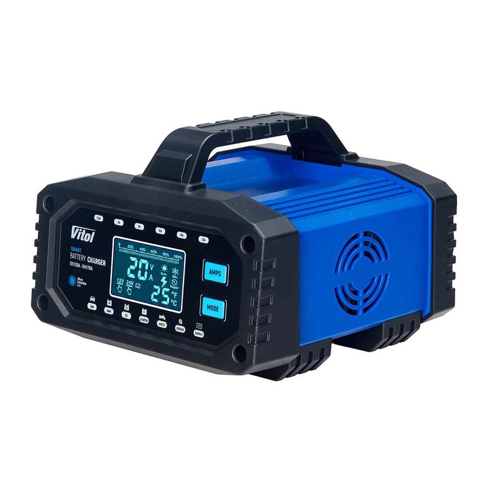 �������� ������� "ViTOL" MP-20 12V-20A/24V-10A/4-300AHR/LCD/I���������
