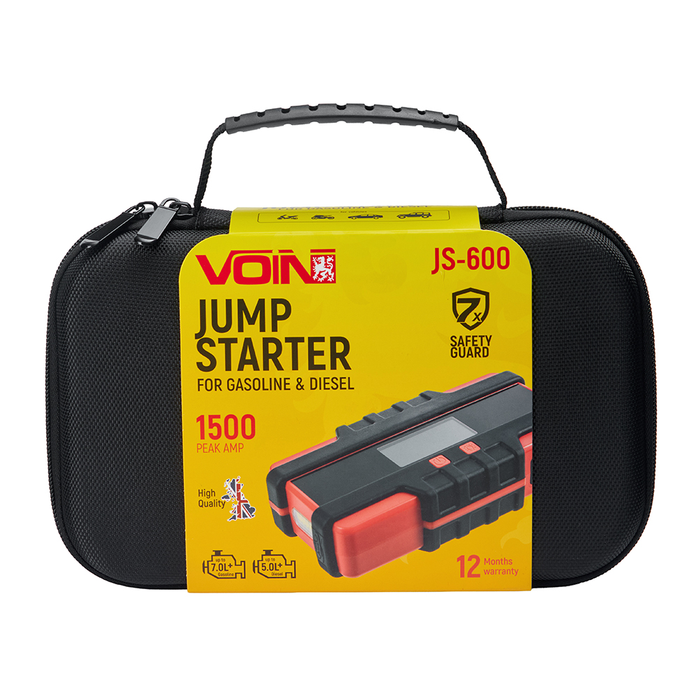 �����-�������� ������� VOIN JS-600 12000mAh/44,4Wh/12V START-300A/1500A/�����