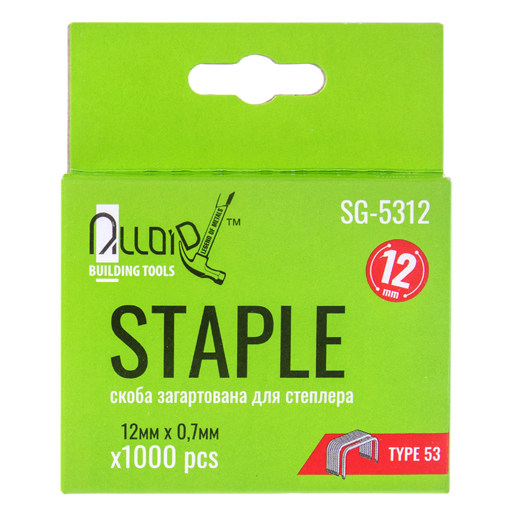 ����� ����������� ��� ����������� �������� 12�� � 0,7 ��, ��� 53 (1000 ��.) Alloid
