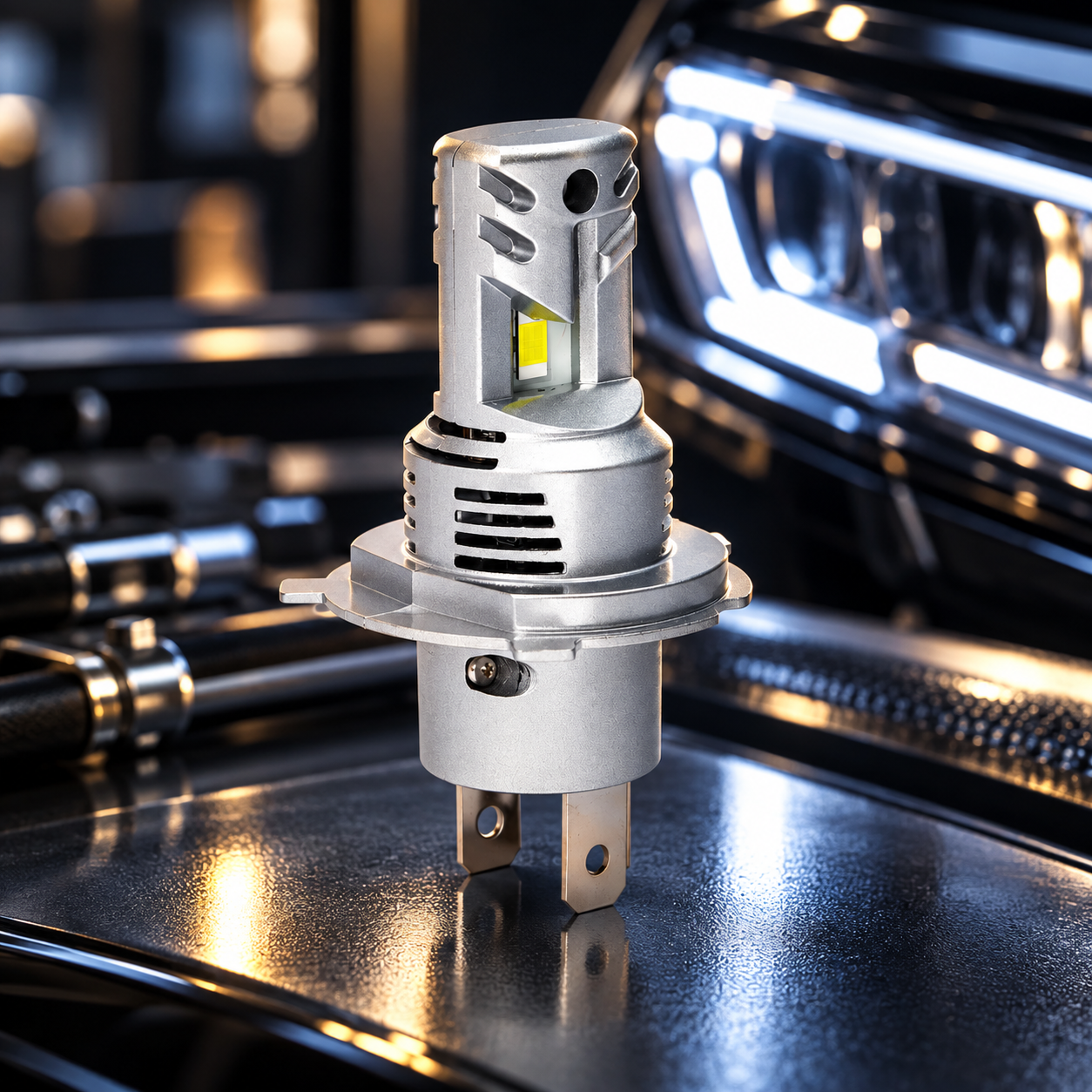 ����� VITOL LV1-H4/LED-chips 3570 CSP/9-18v/35w/3000Lm/6000K
