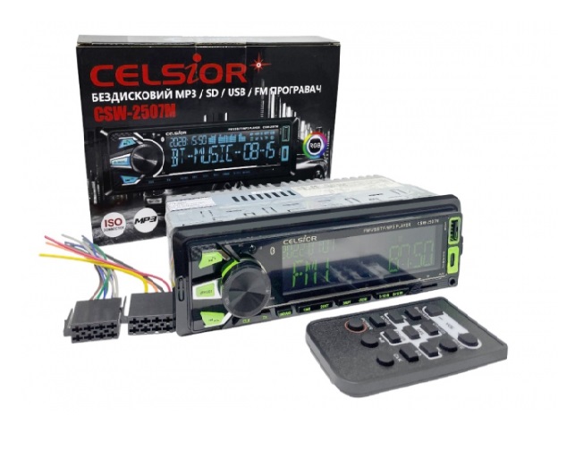 ����������� MP3/SD/USB/FM ��������� Celsior CSW-2507M Bluetooth