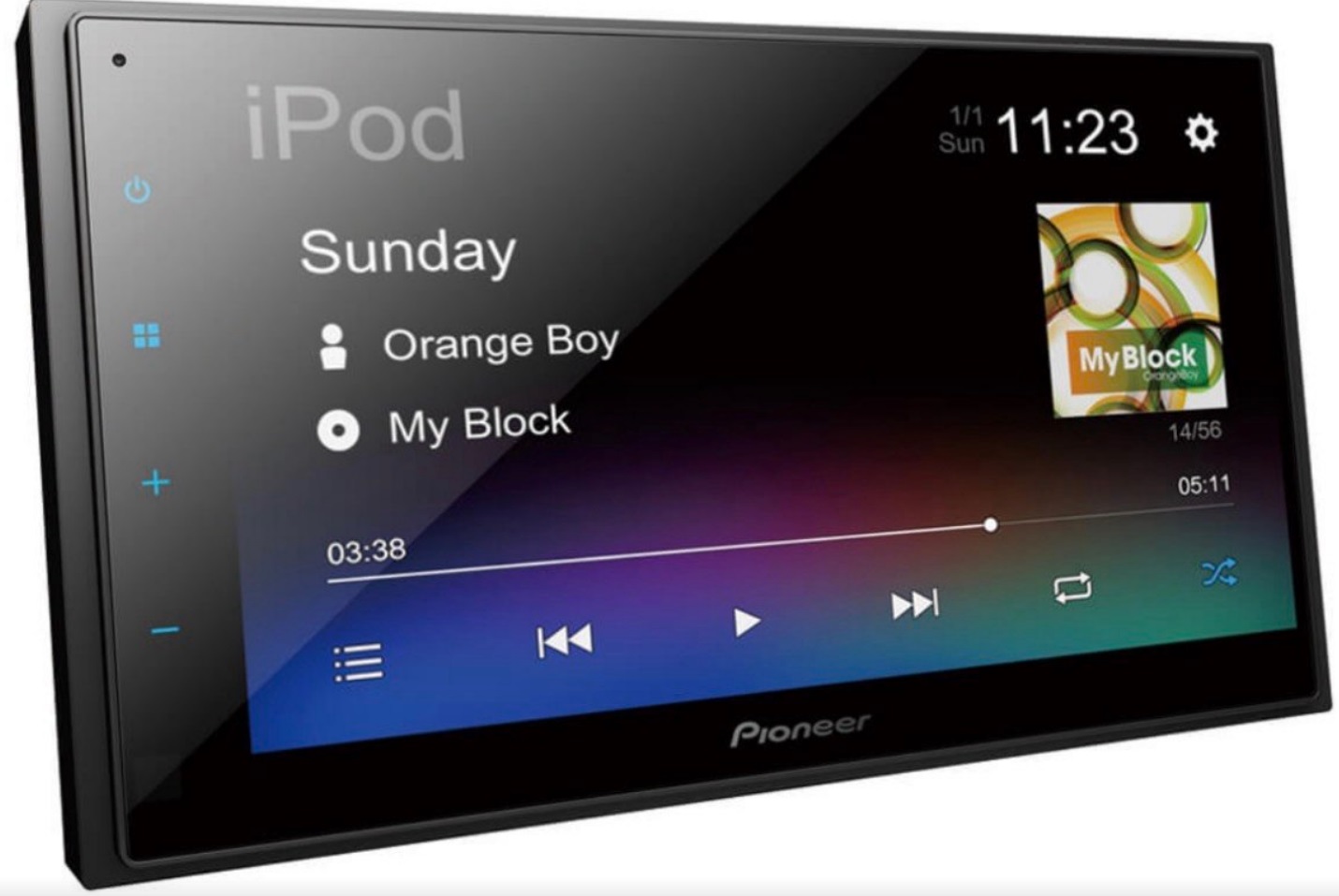 Pioneer DMH-A345BT 2din  ����������� MP3/SD/USB/FM ��������� Bluetooth