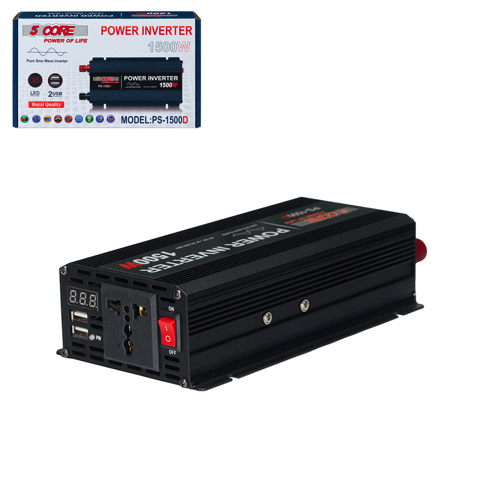 ������������ 5 CORE 1500W 12V AC/DC sine