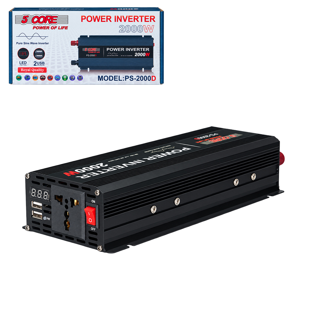 ������������ 5 CORE 2000W 12V AC/DC sine