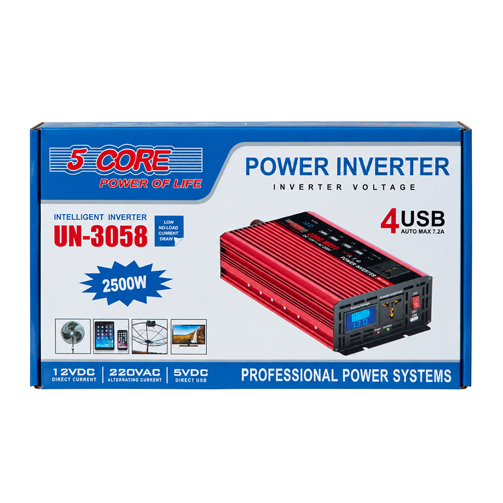 ������������ 5 CORE 2500W 12V UN-3058