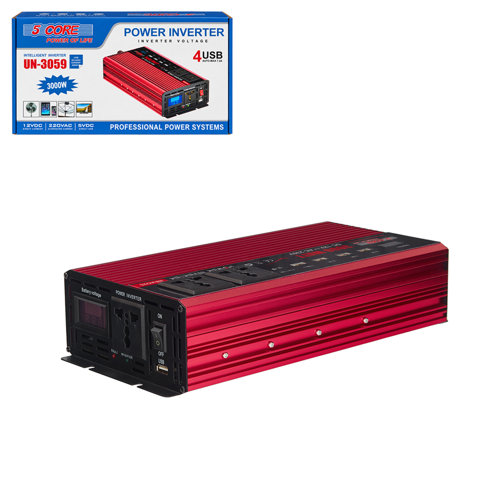 ������������ 5 CORE 3000W 12V UN-3059 (work 1200W)