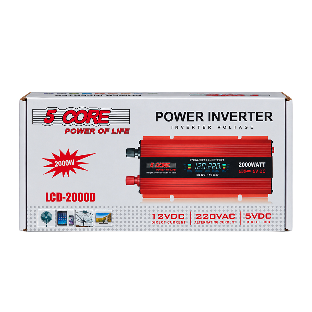 ������������ 5 CORE 2000W D+LCD12V digital (work 1000W)