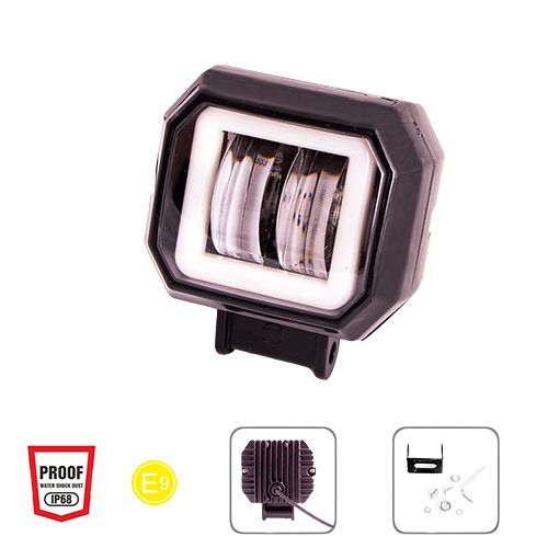 ���� �������� ����� + DRL WLP-20S4M SPOT 4Led*5W /10-30V/20W/6000K