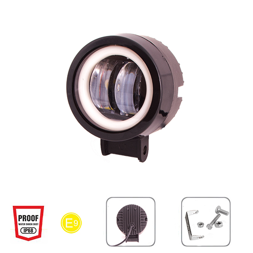 ���� �������� ����� + DRL WLP-20R3M SPOT 4Led*5W /10-30V/20W/6000K