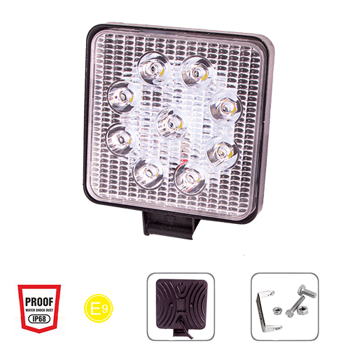 ���� �������� ����� WLP-27S1F2 FLOOD 9Led*3W /10-30V/27W/6000K