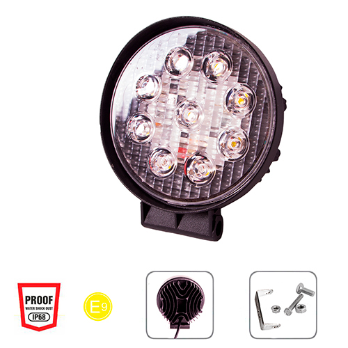���� �������� ����� WLP-27R1F2 FLOOD 9Led*3W /10-30V/27W/6000K