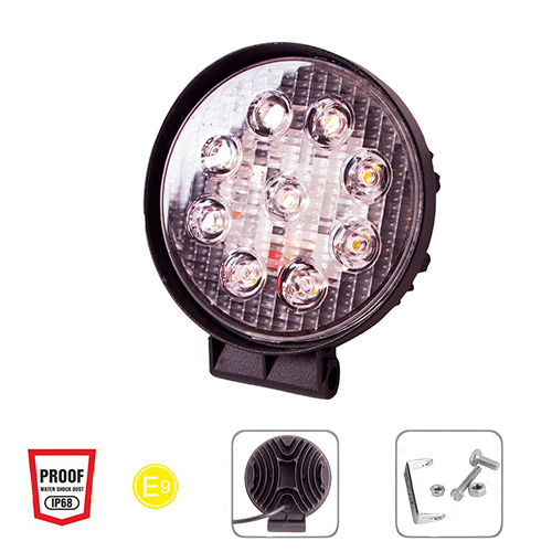 ���� �������� ����� WLP-27R1F5 FLOOD 9Led*3W /10-30V/27W/6000K