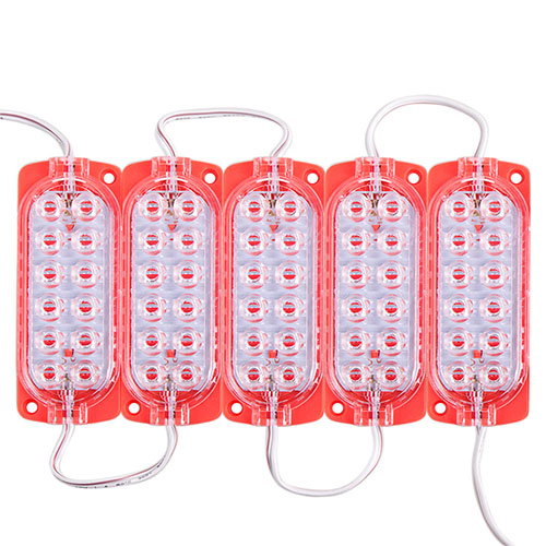 ������ ������ 2835 Red (12 led 12V) (AG-MZ-2835-12-12 R)