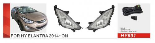 ���� ���. ������ Hyundai Elantra/2014-16/HY-691/H8-12V35W/��.��������
