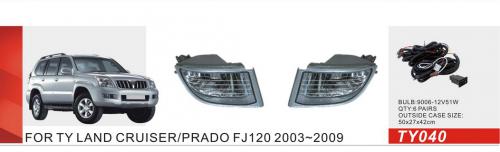 ���� ���. ������ Toyota Prado FJ120 2003-09/TY-040/9006-12V51W/��.��������
