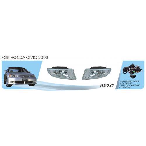  .  Honda Civic/2003/HD-021/9006-12V55W/. (HD-021)