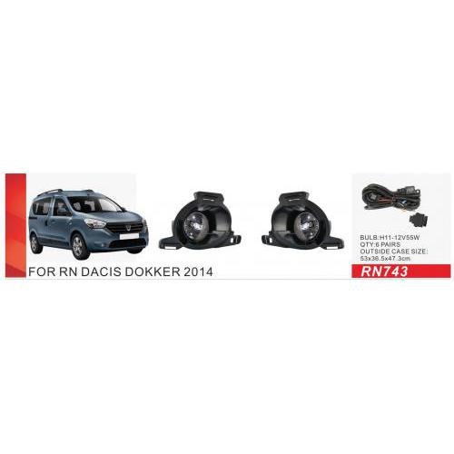  . Renault Dockker 2013-/RN-743/H16-12V19W/. (RN-743)