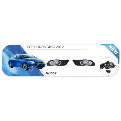  .  Honda Civic/2012-14/HD-552/H11-12V55W/. (HD-552)