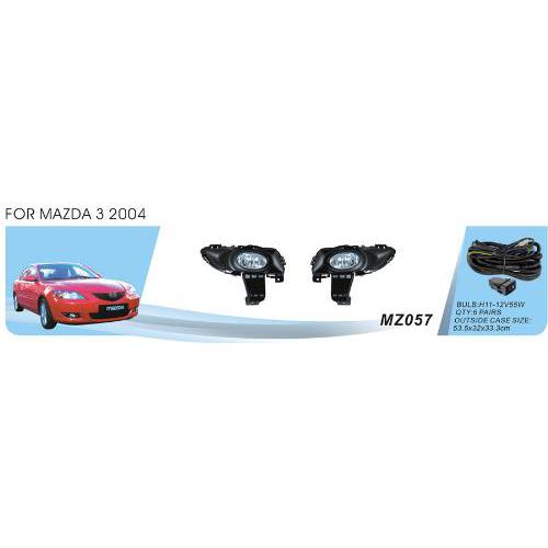  .  Mazda 3 2004-07/MZ-057/H11-12V55W/. (MZ-057)