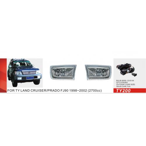  .  Toyota Prado FJ 90 1999-2002/TY-200/9006-12V51W/.