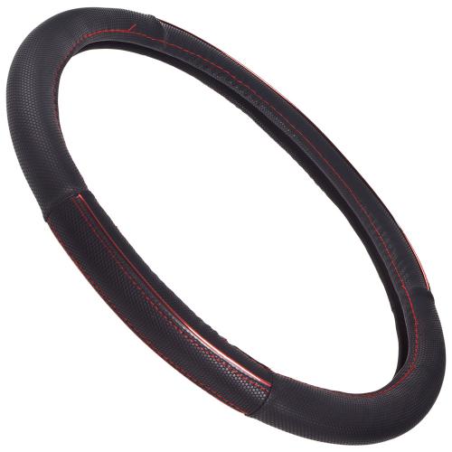 Чехол руля JX-163006/4 BK/RD M черный, красный JX-163006/4 BK/RD M Чехол руля JX-163006/4 BK/RD M черный, красный JX-163006/4 BK/RD M