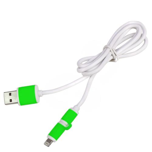  PULSO USB - Micro USB/Apple 1m green () (CP-001GN)