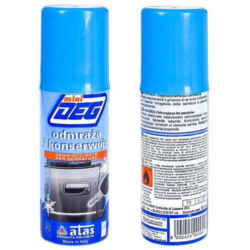 ATAS/DEG размораживатель замков sprey 200ml ATAS/DEG размораживатель замков sprey 200ml