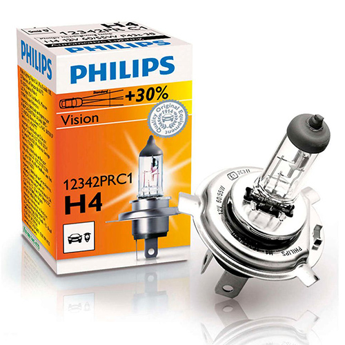  Philips Vision H4 +30% (12342PR C1) 1.45e
