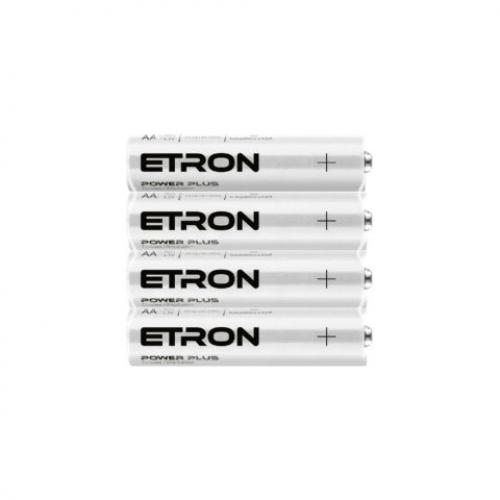 ETRON Power Plus R6-AA  Zinc-Carbon, 4 pcs (R6-AA-4)