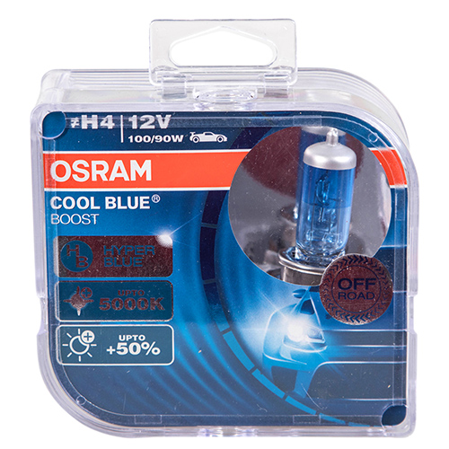  OSRAM Cool Blue Boost +50% H4 12V 100-90W P43t (62193CBB-HCB BOX)