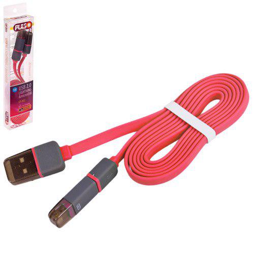  PULSO USB - Micro USB/Apple 1m red ()