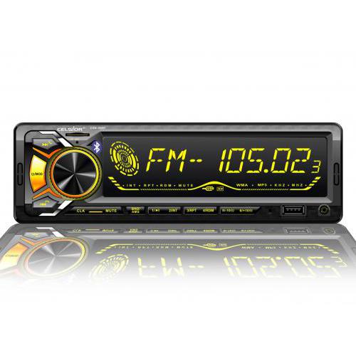 Бездисковий MP3/SD/USB/FM програвач Celsior CSW-1909Y Автомагнiтола Celsior арт. CSW-1909Y