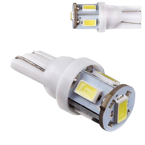  PULSO//LED T10/5SMD-2835/12v/1,1w/50lm White (LP-135051)