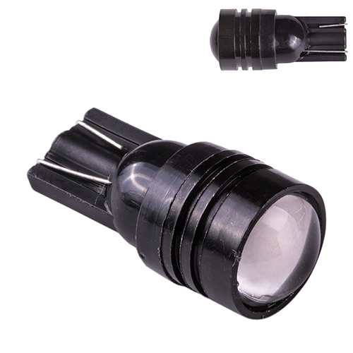  PULSO//LED T10/1SMD-5050/12v/0.5w/80lm White with lens (LP-158066)