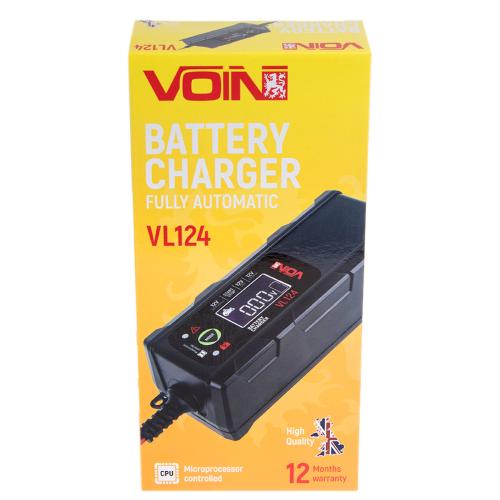  -  VOIN VL-124 12V/4A/3-120AHR/LCD/ (VL-124)