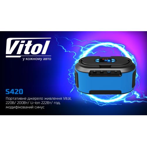    Vitol S420, 220/200/Li-ion 222/, .  (S420)