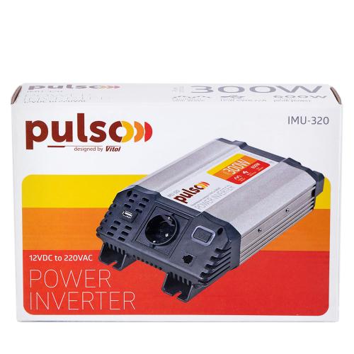 .  PULSO/IMU 320/12V-220V/300W/USB-5VDC2.0A/./+ (IMU-320)