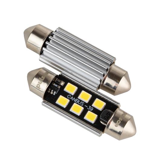  PULSO//LED C5W /39/CANBUS/9SMD-2835/12v/2,9W/315lm White (LP-39C5W)