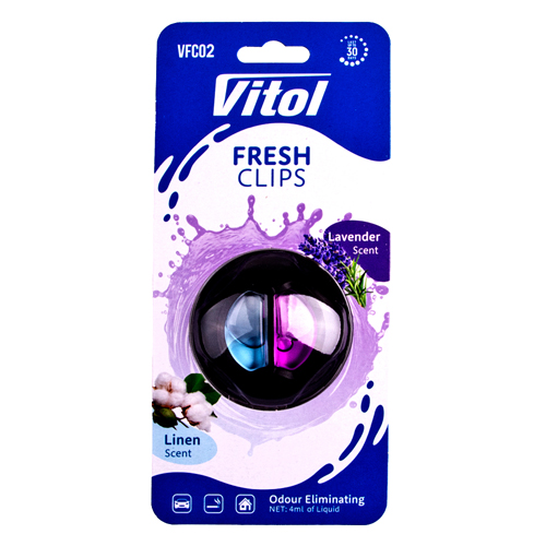   Vitol Fresh Clips Line +Lavender