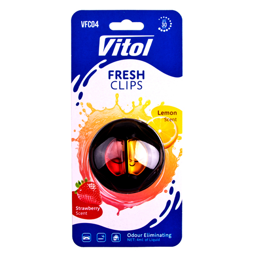   Vitol Fresh Clips Strawberry+Lemon