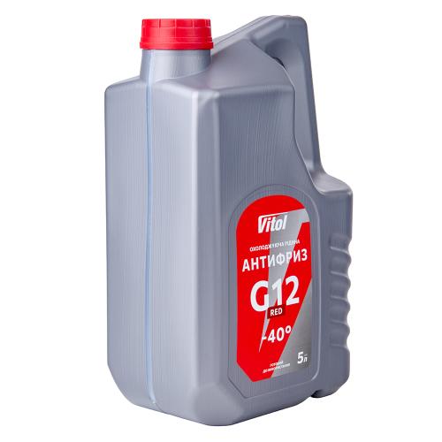 Антифриз VITOL G12 Red 5л - Vitol Антифриз VITOL G12 Red 5л